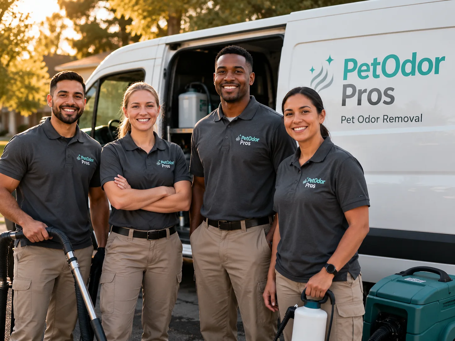 Pet Odor Removal team serving Clare, IL